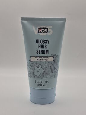 Alberto VO5 Glossy Hair Serum 5oz Adds Shine Smoothes Frizz Restores - NEW